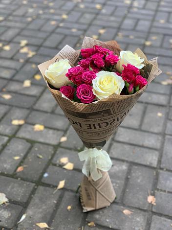 Букет цветов из: Розы в Бахчисарае